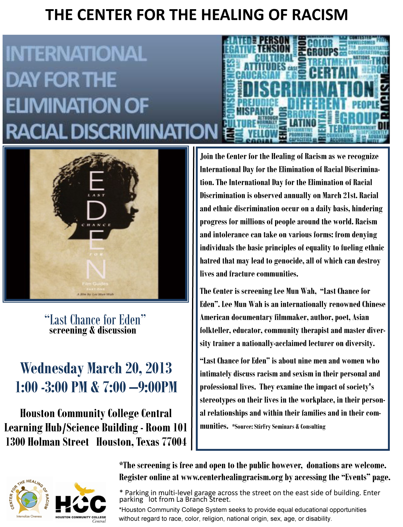 International Day for the Elimination of Racial Discrimination